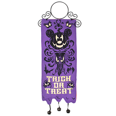 Haunted Mansion Mickey Halloween Banner