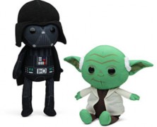 Darth Vader, Yoda, or Chewbacca Rag Doll Plush