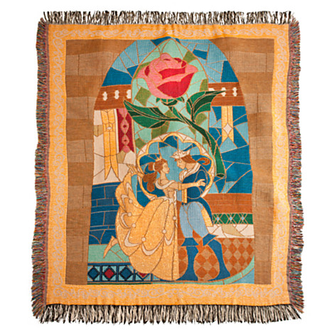 Beauty and the Beast Throw
