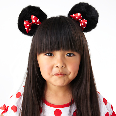 Minnie Mouse Hair Clips