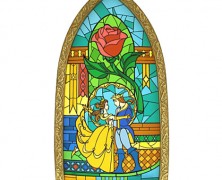 Beauty and the Beast Window Replica
