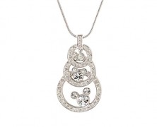 Swarovski Mickey Mouse Necklace by Arribas