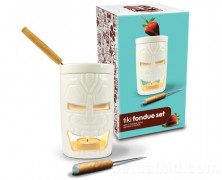 Tiki Fondue Set