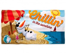 Frozen Olaf Beach Towel