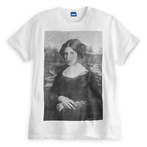 Princess Leia Mona Lisa Tee