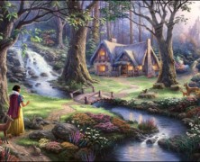 Thomas Kinkade Snow White Puzzle