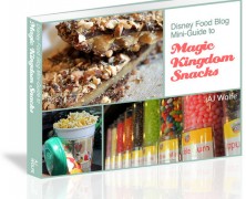 2014 Disney Food Blog Mini-Guide to Magic Kingdom Snacks e-Book
