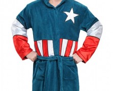 Captain America Bath Robe