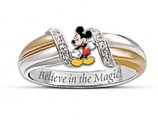 Magic of Mickey Mouse Sterling Silver Ring