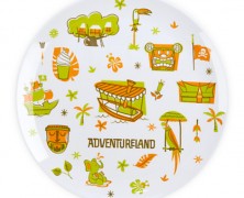 Disney World Plates Adventureland