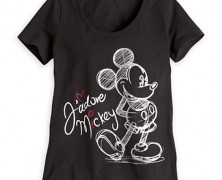 J’Adore Mickey Mouse Tee for Women