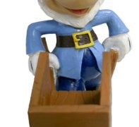 Mickey Mouse Garden Gnome with Cart