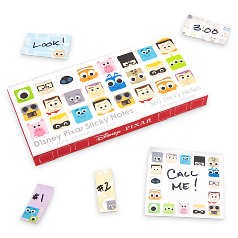 Pixar Sticky Notes