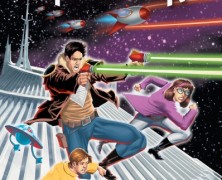 Space Mountain Comic Book Graphic Novel