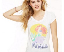 Little Mermaid Burnout Tee