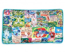 Magic Kingdom Map Pillow