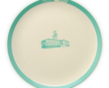 Mickey’s Diner Dinner Plate