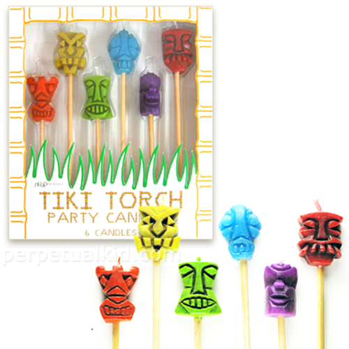 Tiki Torch Party Candles
