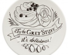 Beauty and the Beast Grey Stuff Plate
