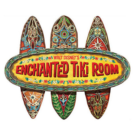Enchanted Tiki Room Sign