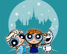 Frozen Powerpuff Girls Mashup Tee