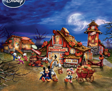 Disney Halloween Harvest Village