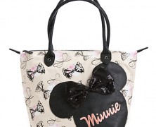 Minnie Mouse Canvas Handbag by Loungefly