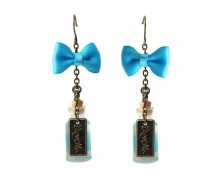Alice in Wonderland Drink Me Earrings