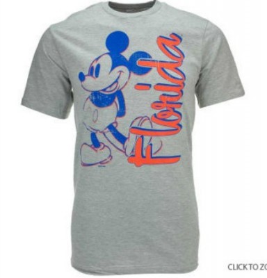 Florida Gators Gray NCAA Disney T-Shirt