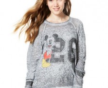 Mickey Mouse Vintage Burnout Sweatshirt