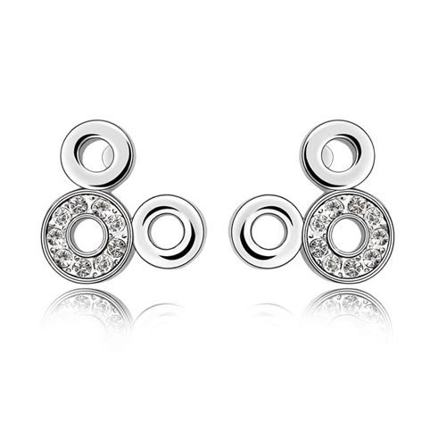 Mickey Mouse Swarovski Earrings