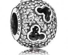 Mickey Mouse Silhouette Pandora Charm