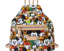 Dooney and Bourke Mickey and Friends Faces Backpack