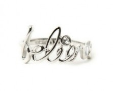 Disney Couture Tinker Bell Believe Ring