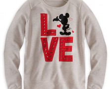 Mickey Mouse Love Sweatshirt
