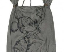 Disney Couture Mickey Mouse Viscose Top