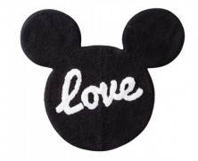 Mickey Mouse Love Bath Rug