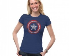 Marvel Avengers Captain America Ladies Tee