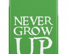 Peter Pan Never Grow Up iPhone Case