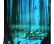 Star Wars Dagobah Shower Curtain