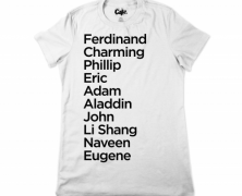 Disney Princes’ Names Tee