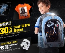 30% Off Star Wars Items at the Disney Store