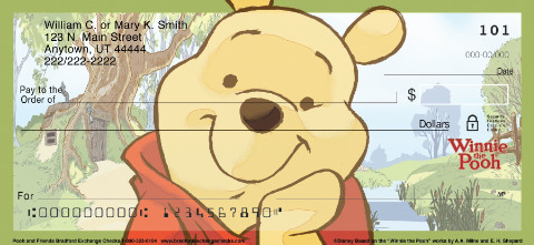 Winnie the Pooh Checks