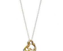 Mickey Mouse Tri-Color Pendant Necklace