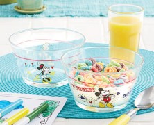 Mickey and Friends Glass Bowl Set