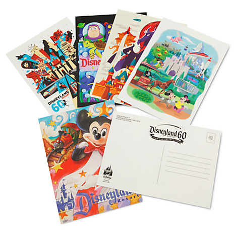 Disneyland Diamond Celebration Postcard Set