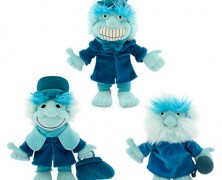 Haunted Mansion Hitchhiking Ghosts Plush Set
