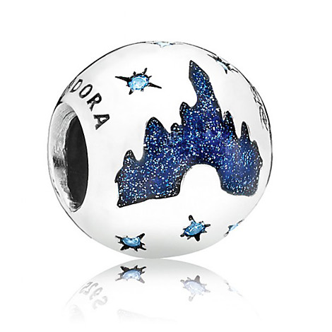 Pandora Sleeping Beauty Charm Disneyland Diamond Celebration