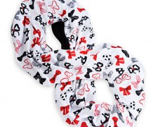 Minnie Mouse Bow Infinity Scarf