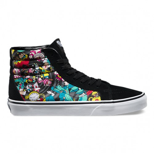Alice in Wonderland Hi Top Vans